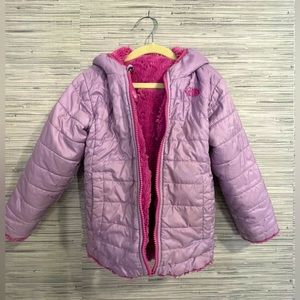 North face reversible mossbud swirl jacket